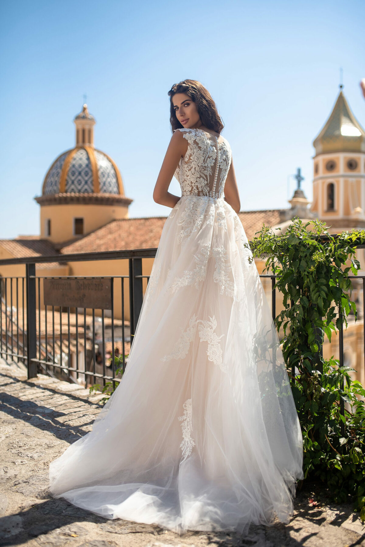 Rylee / A-line Wedding Dress With Sweep Train | Cocobrides